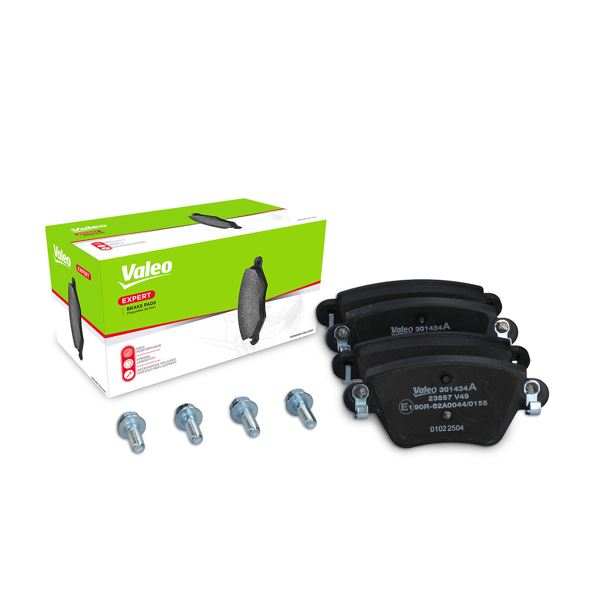 VALEO Bremseklodser 301434a bagaksel for FORD JAGUAR