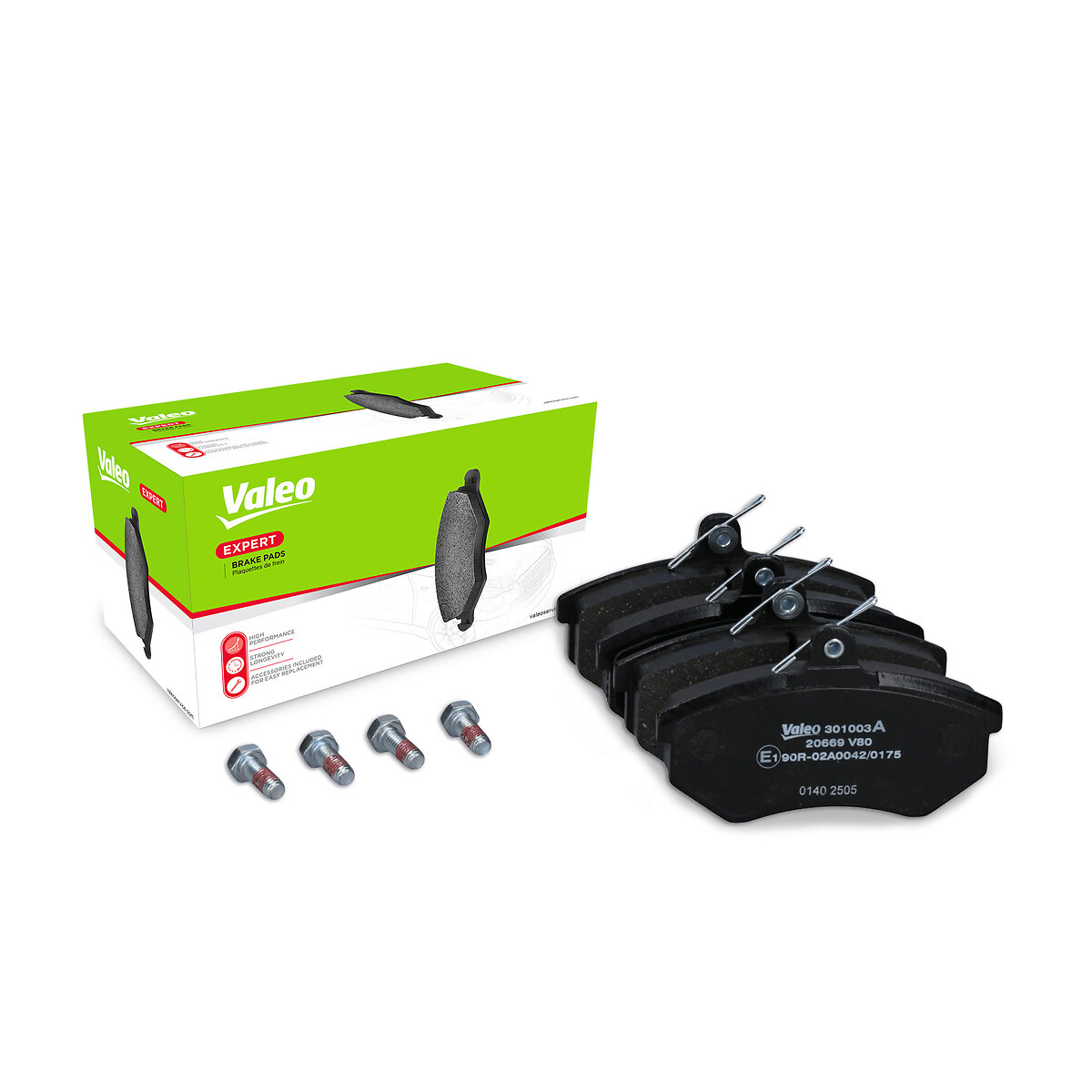 VALEO Bremseklodser 301003a foraksel for VW AUDI
