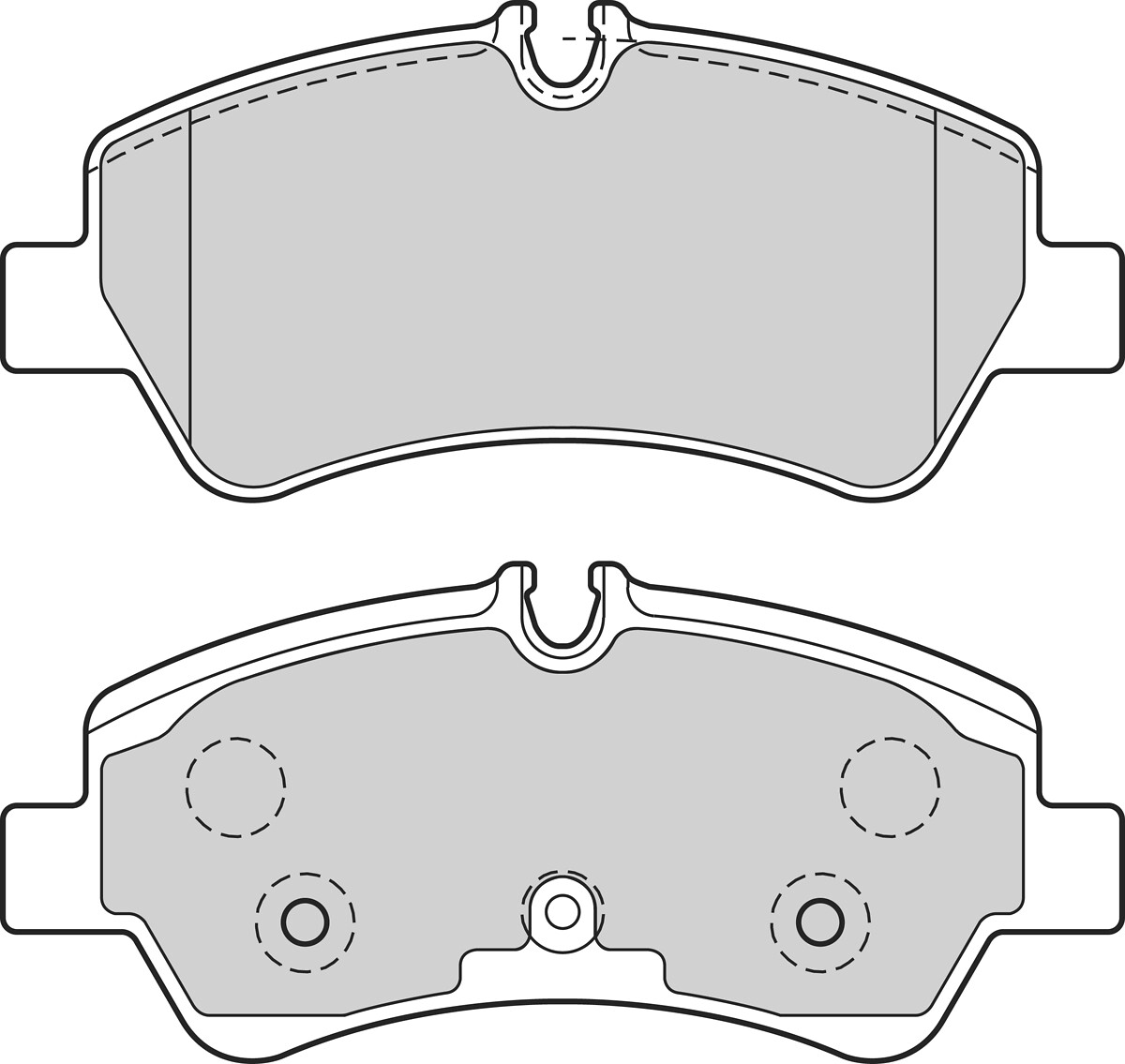 VALEO Bremseklodser 302657 for FORD