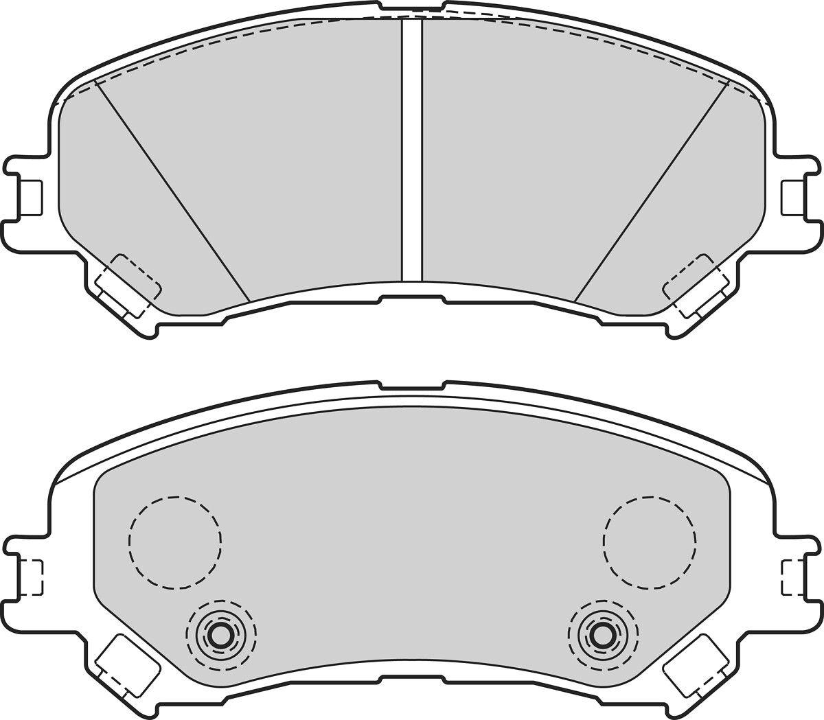 VALEO Bremseklodser 302697 foraksel for RENAULT