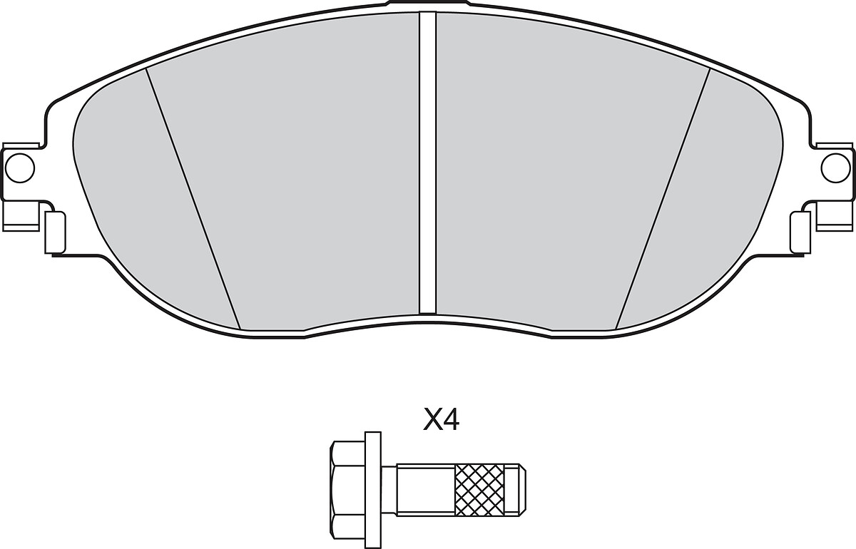 VALEO Bremseklodser 302889 foraksel for VW (SVW) VW CUPRA