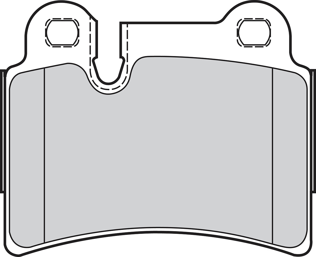 VALEO Bremseklodser 302284 bagaksel for VW