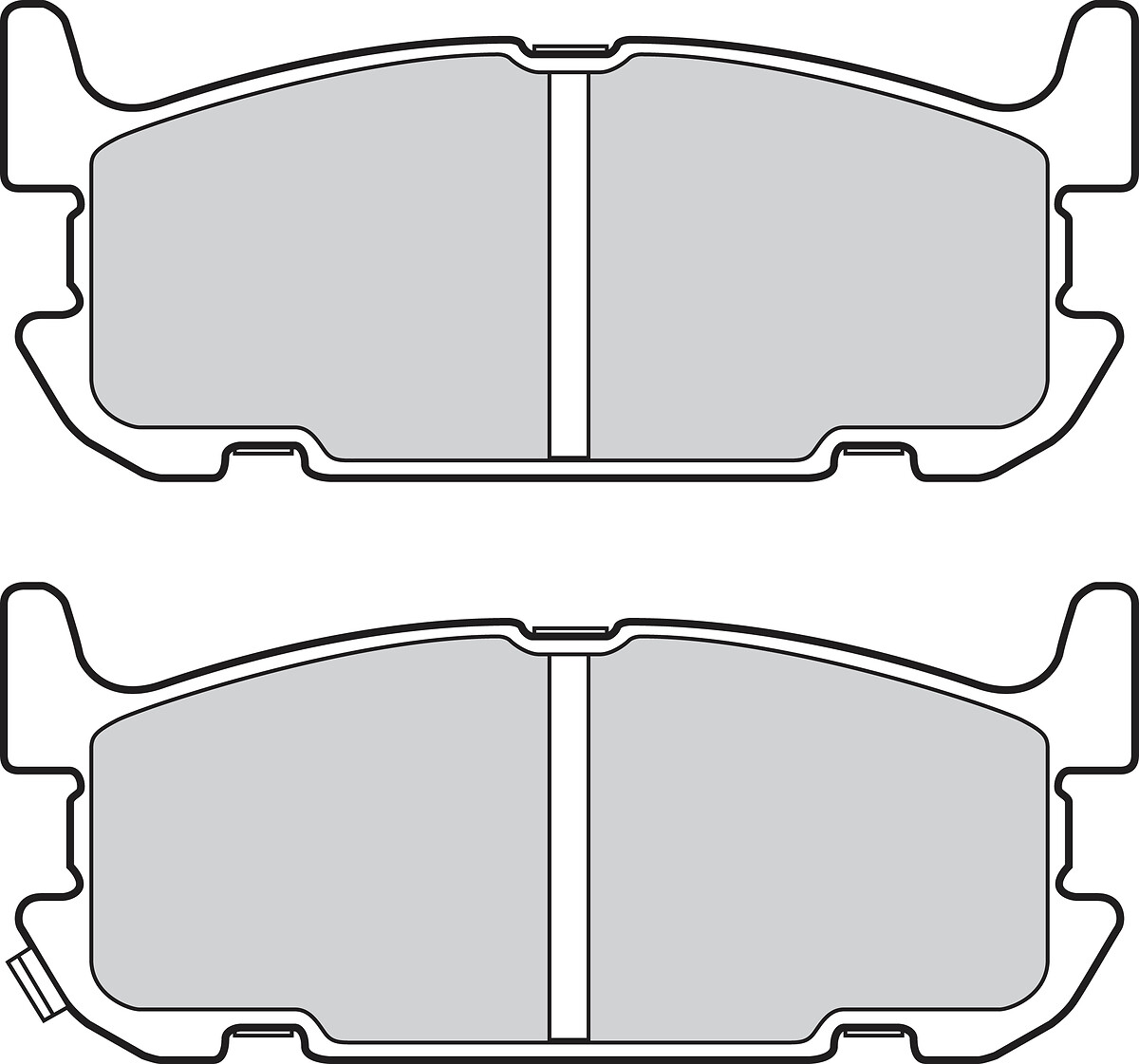 VALEO Bremseklodser 302794 bagaksel for MAZDA
