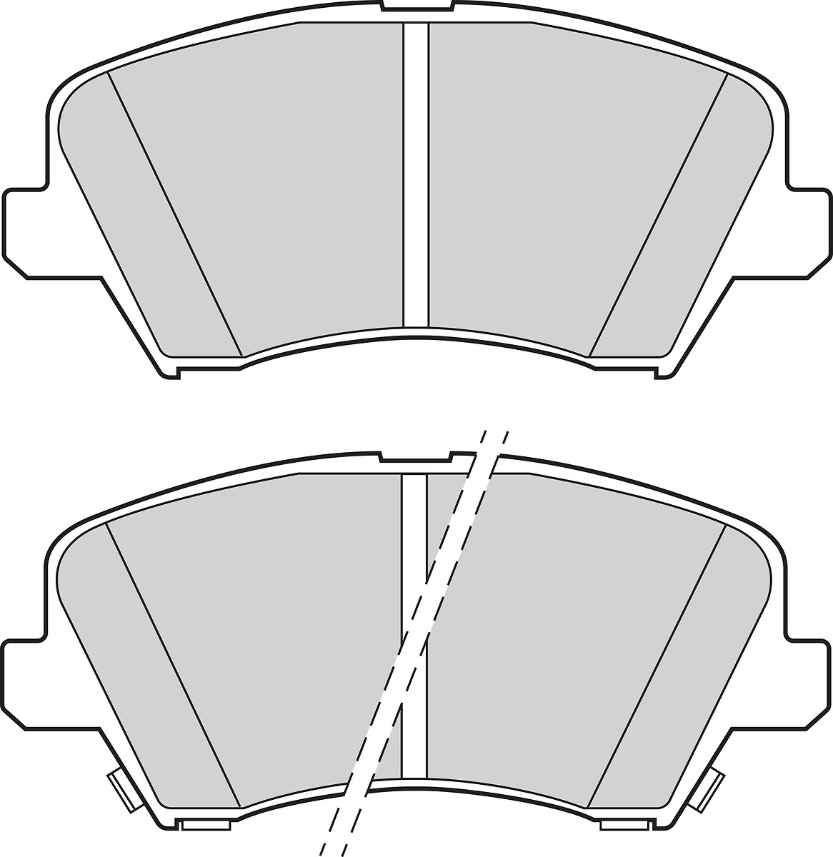 VALEO Bremseklodser 302887 foraksel for KIA