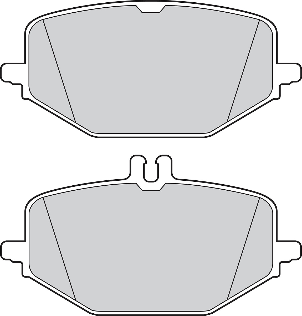 VALEO Bremseklodser 302931 bagaksel for MERCEDES-BENZ