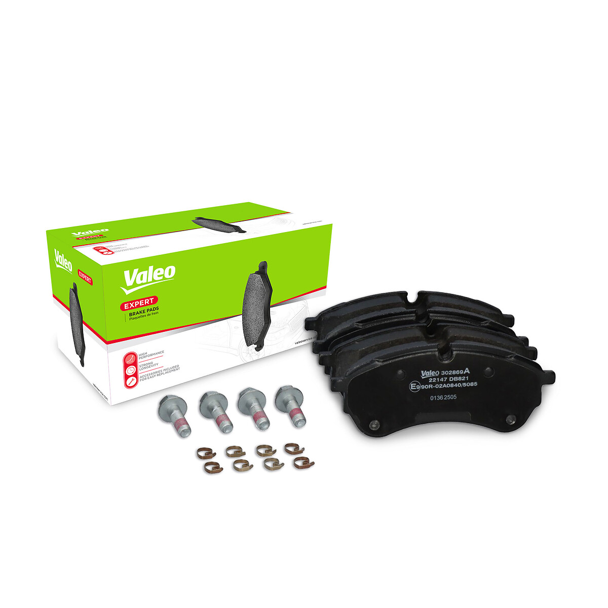 VALEO Bremseklodser 302869a for MAN VW