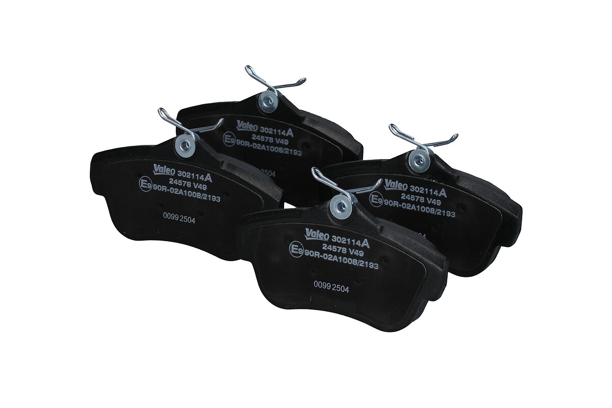 VALEO Bremseklodser 302114a bagaksel for PEUGEOT FIAT CITROËN TOYOTA