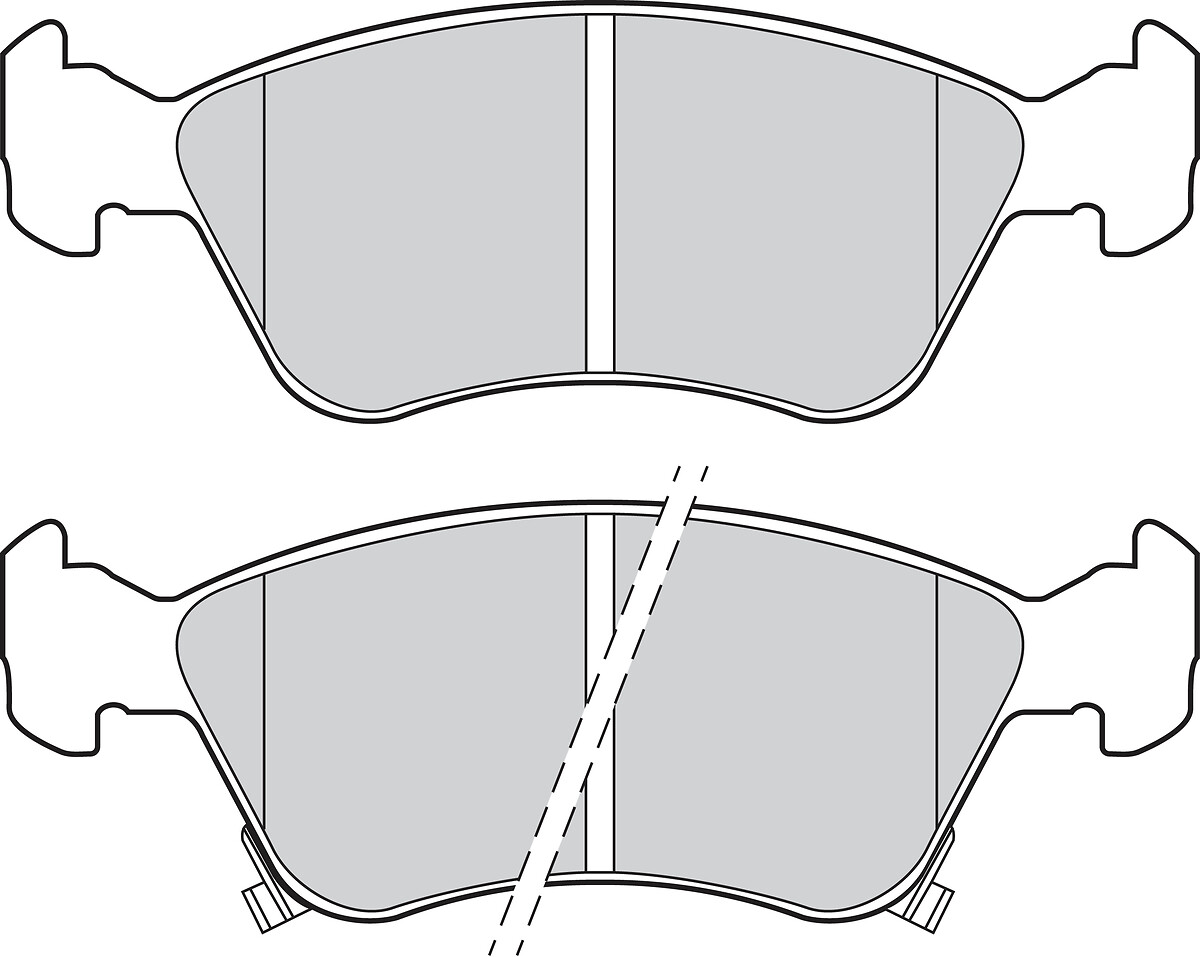 VALEO Bremseklodser 302838 foraksel for TOYOTA