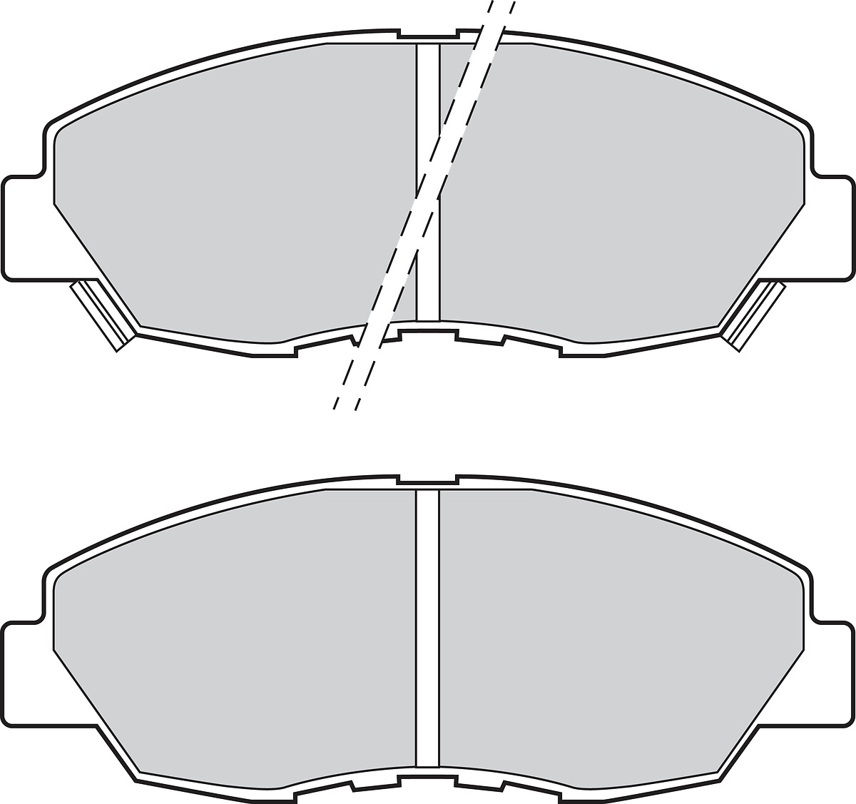 VALEO Bremseklodser 302843 foraksel for HONDA HONDA (GAC)