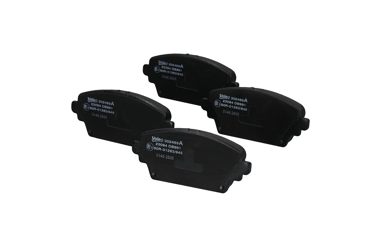 VALEO Bremseklodser 302469a foraksel for NISSAN