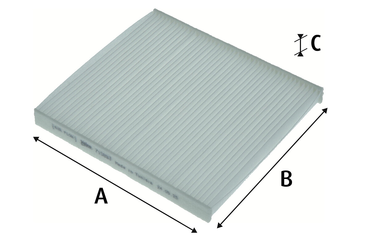 VALEO Kabineluftfilter 715893 for DACIA