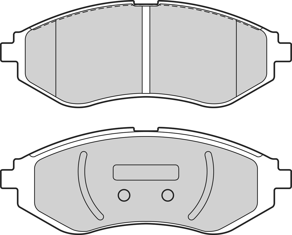 VALEO Bremseklodser 302724 foraksel for CHEVROLET (SGM)