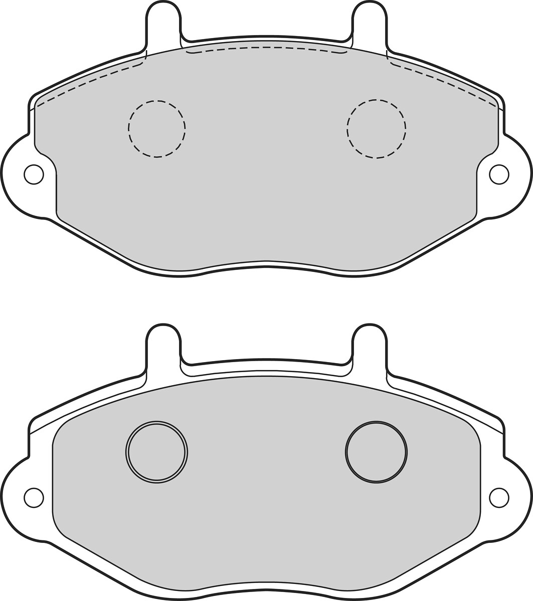 VALEO Bremseklodser 302756 foraksel for FORD FORD (JMC)