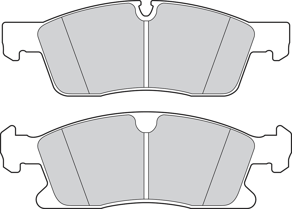 VALEO Bremseklodser 302916 foraksel for MERCEDES-BENZ