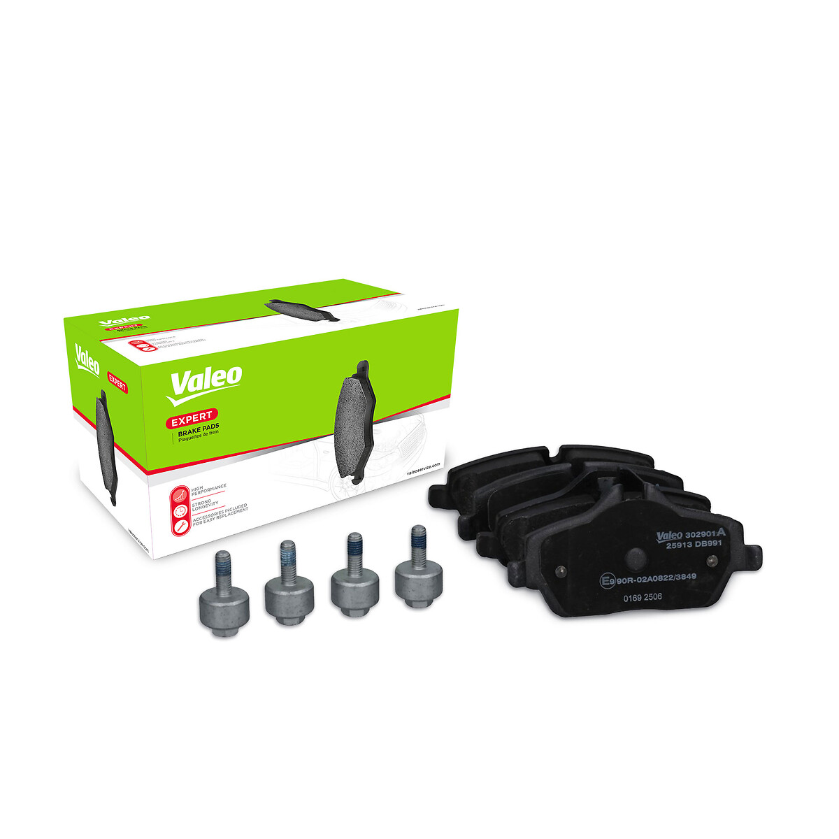 VALEO Bremseklodser 302901a foraksel for BMW