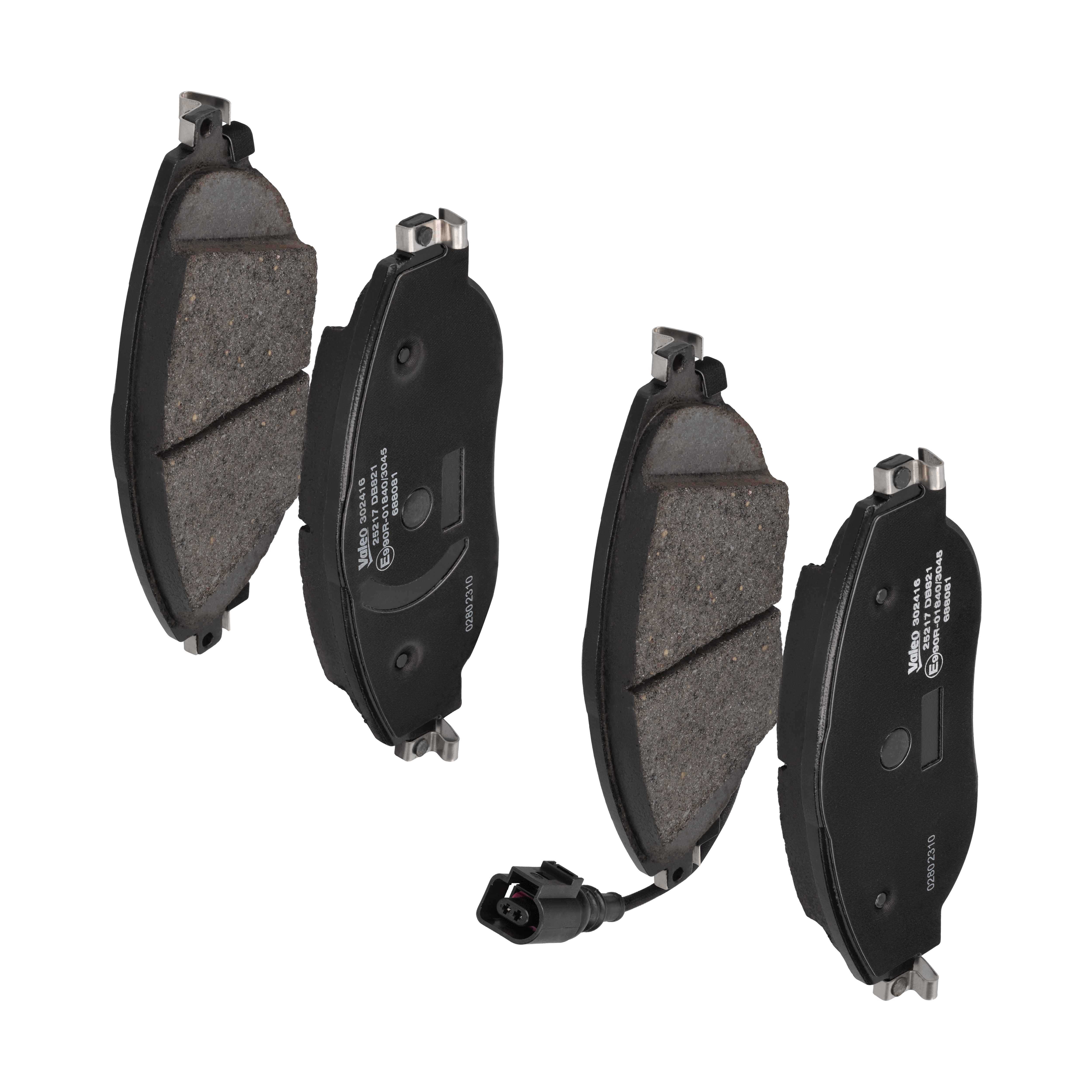 VALEO Bremseklodser 302416 foraksel for VW SKODA