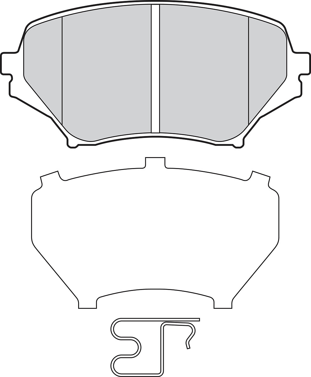 VALEO Bremseklodser 302791 foraksel for MAZDA