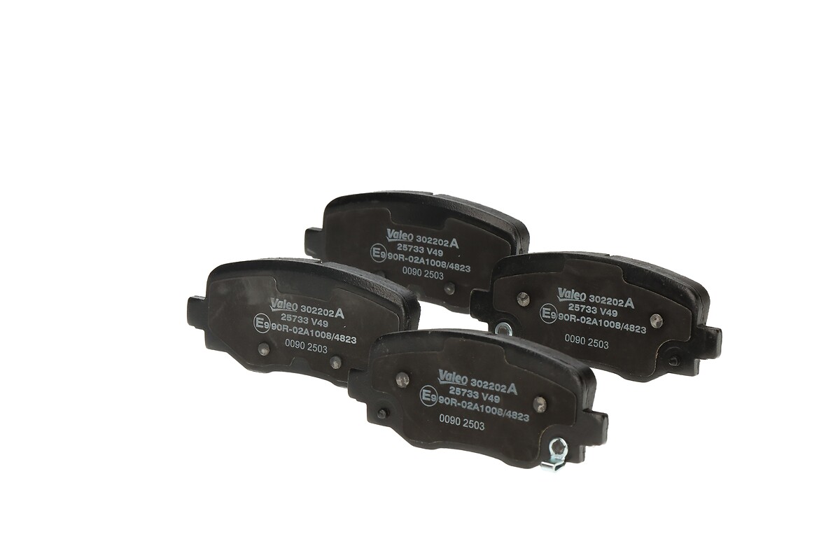 VALEO Bremseklodser 302202A bagaksel for ALFA ROMEO JEEP JEEP (GAC FCA) ABARTH