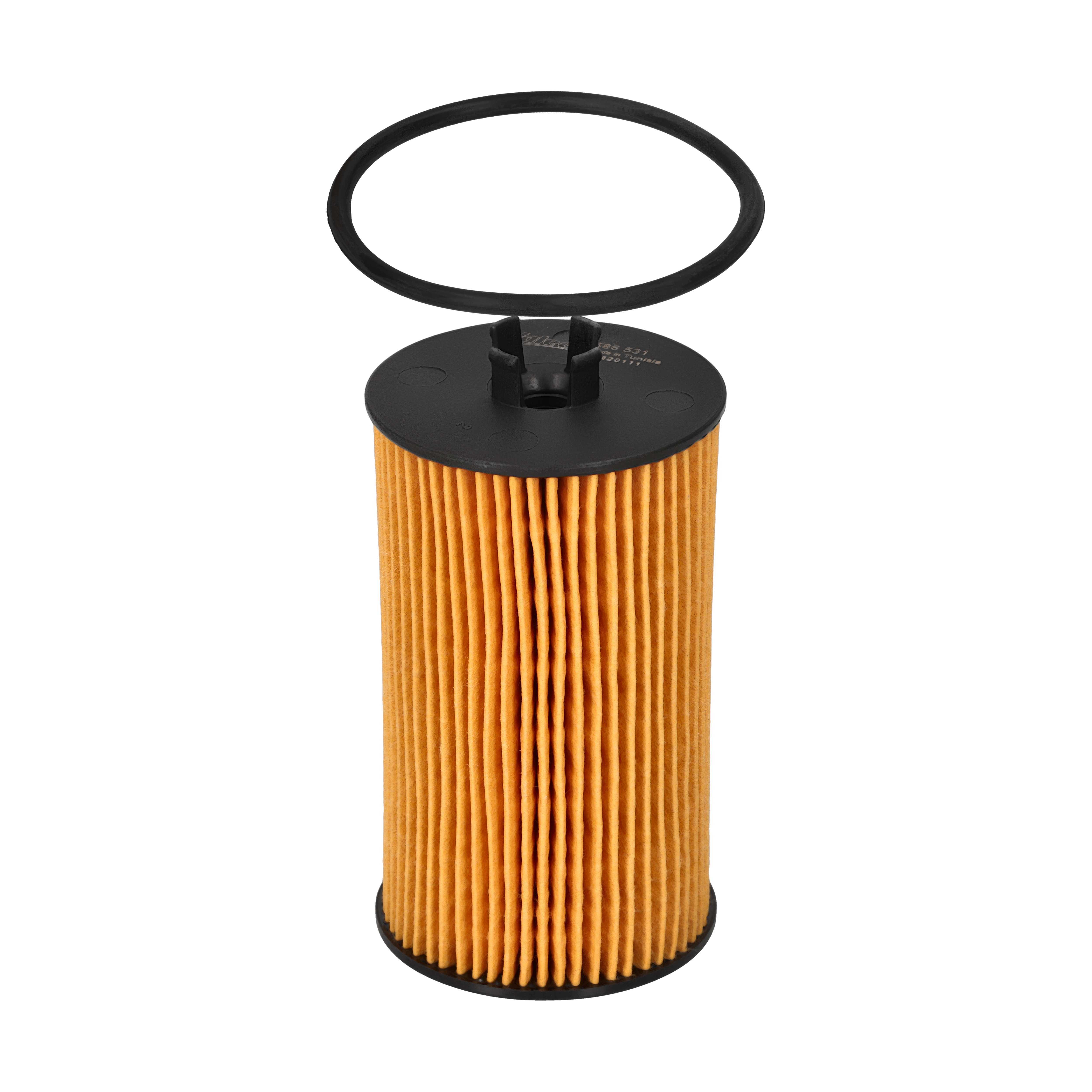 VALEO Oliefilter 586531 Filterindsats height_mm_209|Højde [mm]|106 outer_diameter_mm_497|Yderdiameter [mm]|57 inner_diameter_mm_496|Indvendig diameter