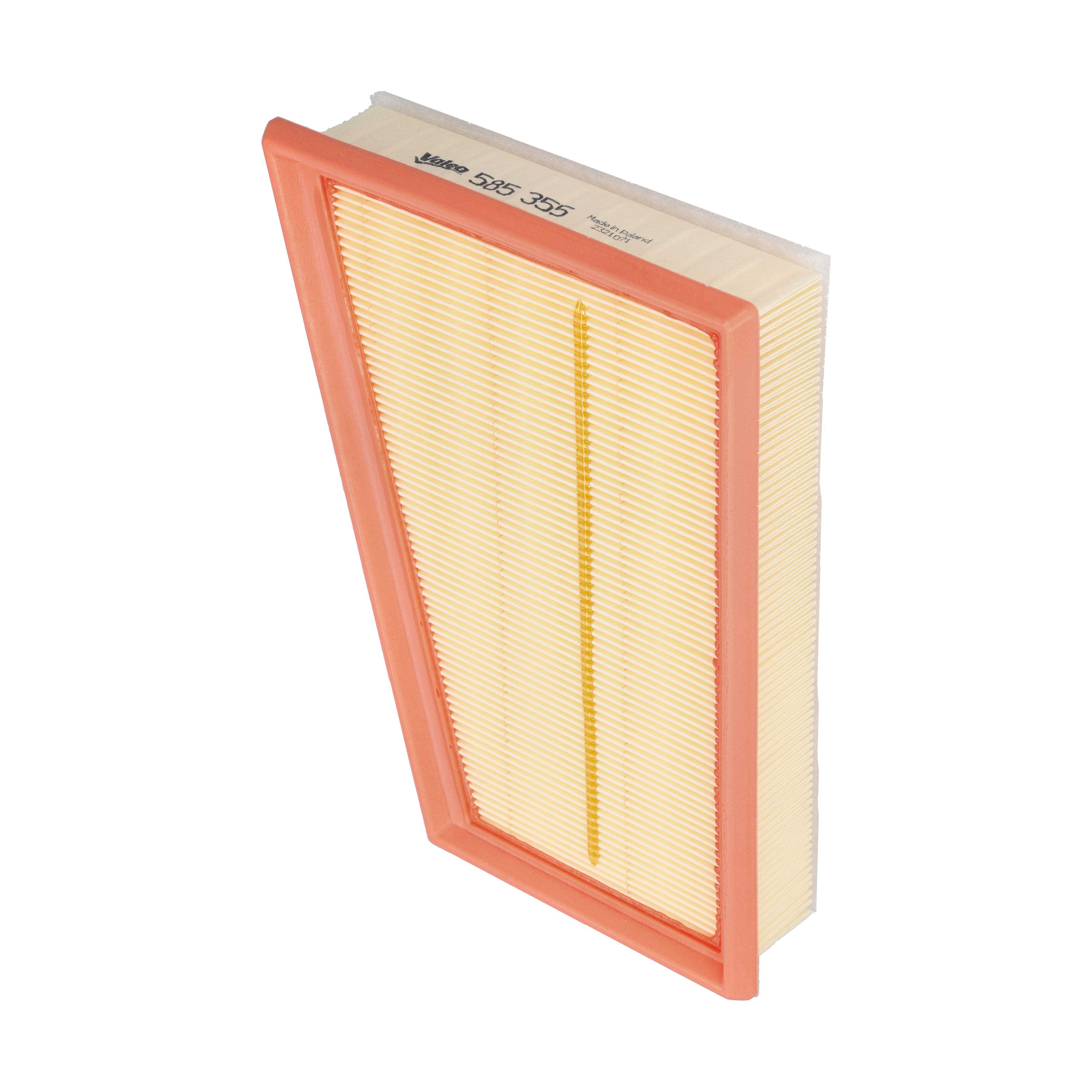 VALEO Luftfilter 585355 Filterindsats length_mm_203|Længde [mm]|247 width_mm_206|Bredde [mm]|193 width_1_mm_818|Bredde 1 [mm]|190 width_2_mm_819|Bredd