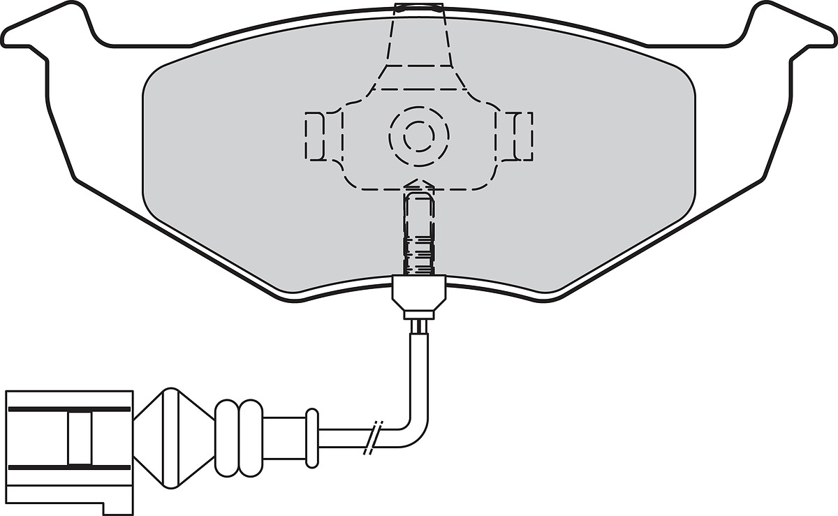 VALEO Bremseklodser 301805 foraksel for VW