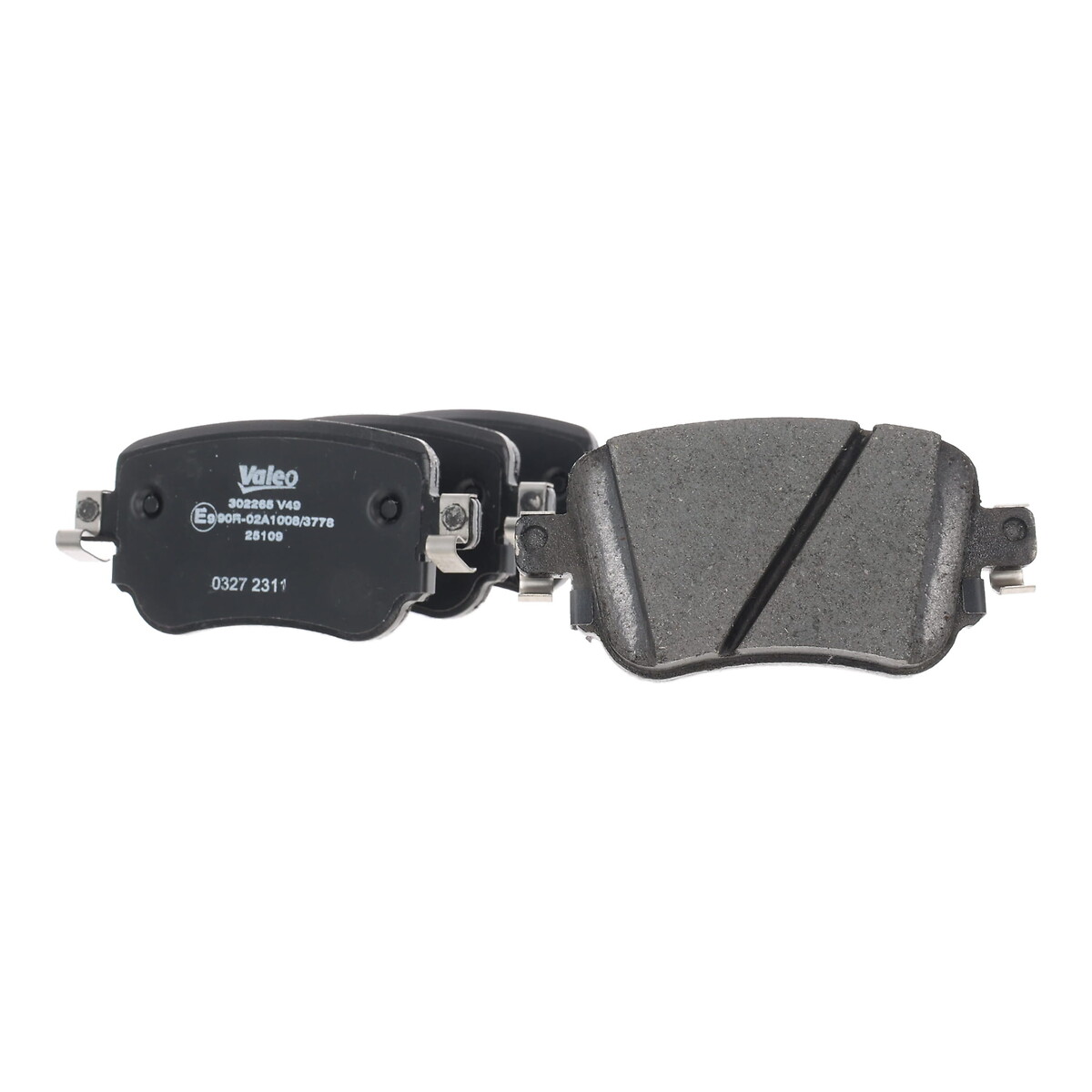 VALEO Bremseklodser 302265 bagaksel for VW