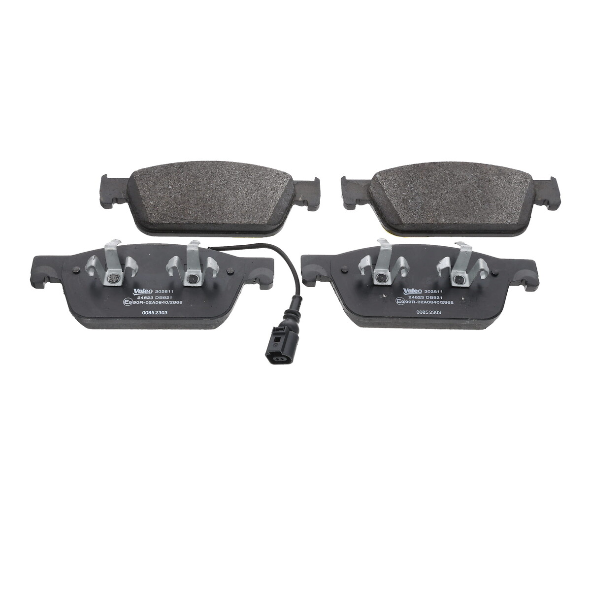 VALEO Bremseklodser 302611 foraksel for VW