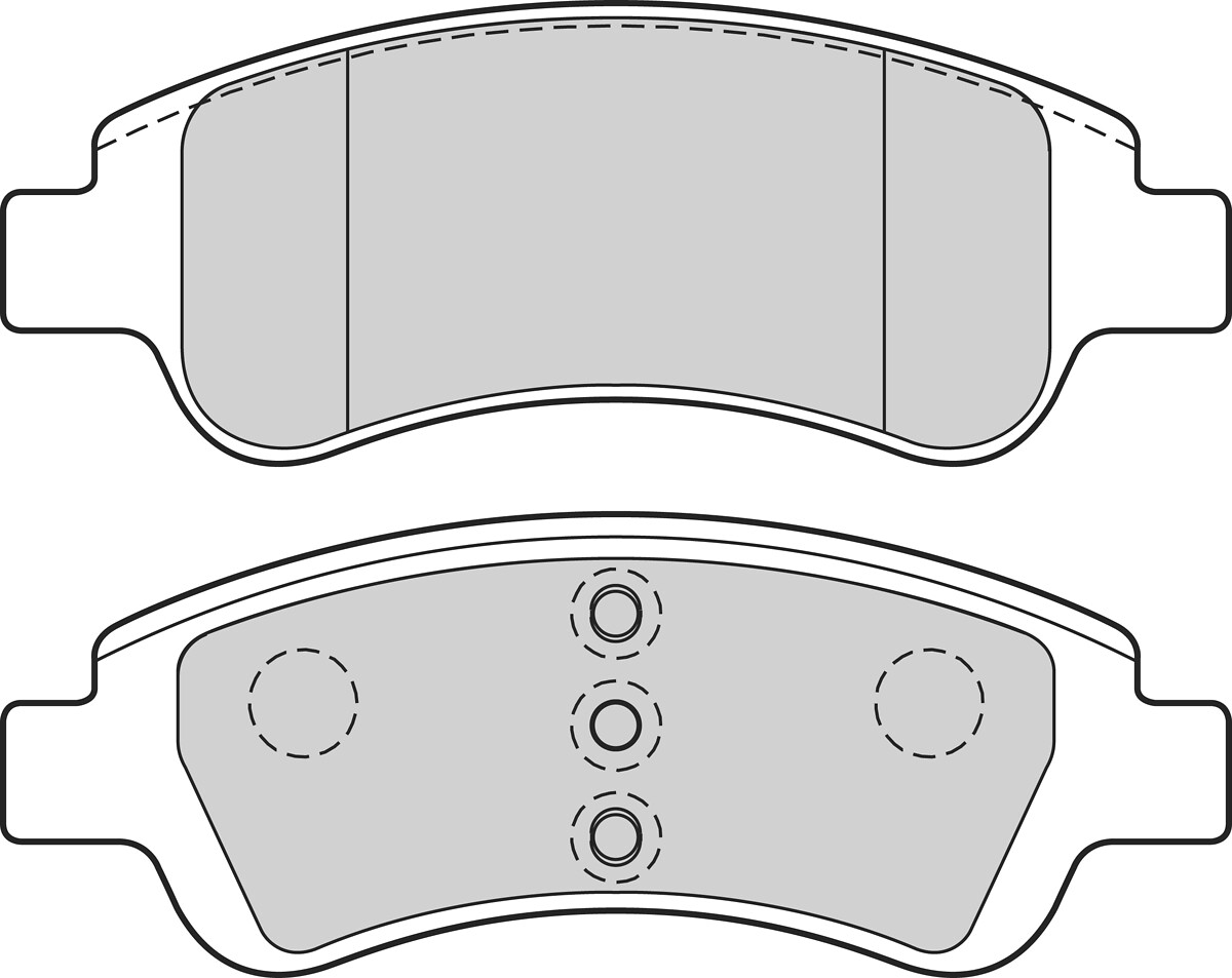 VALEO Bremseklodser 302639 foraksel for DS