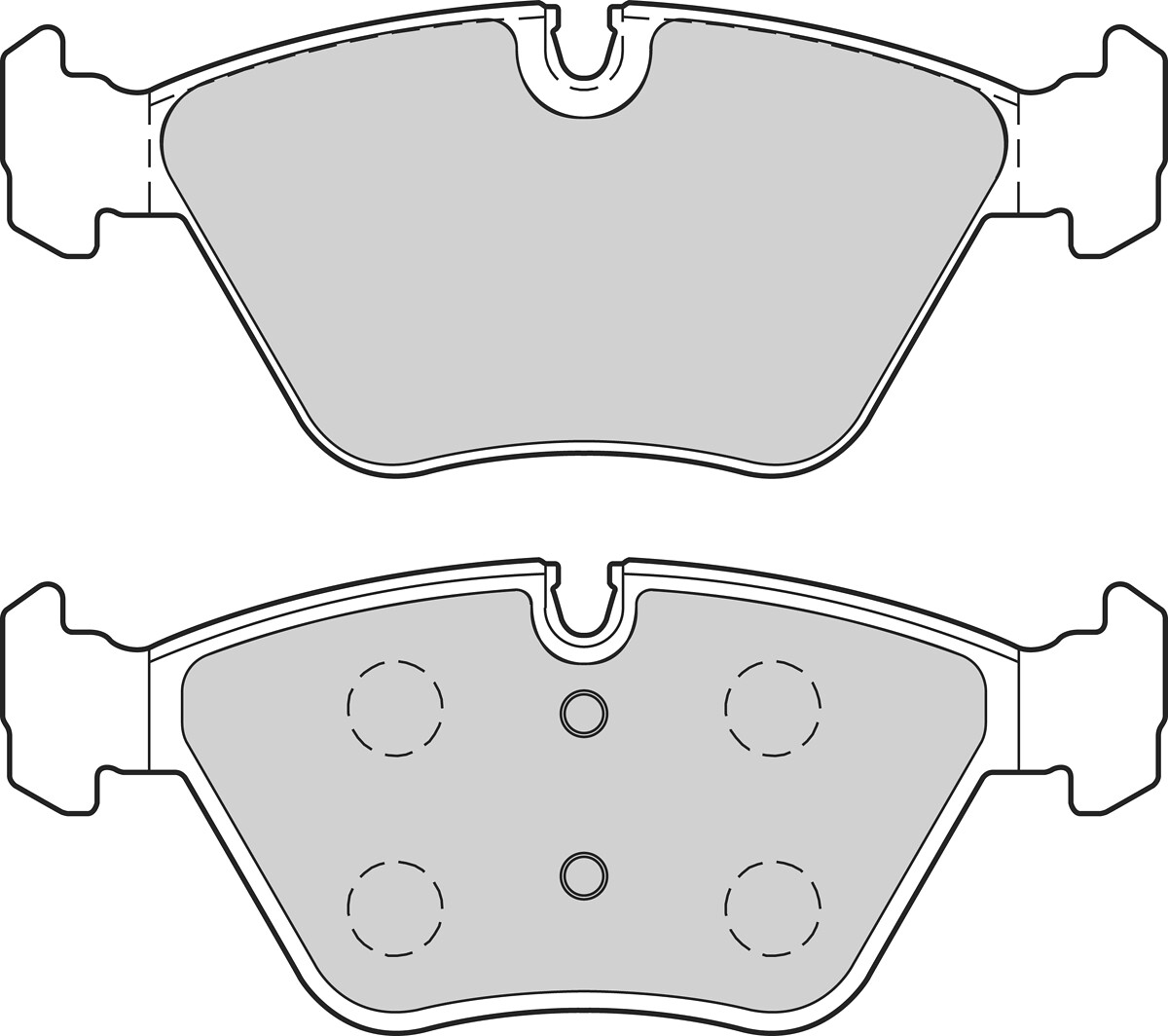 VALEO Bremseklodser 302692 foraksel for BMW