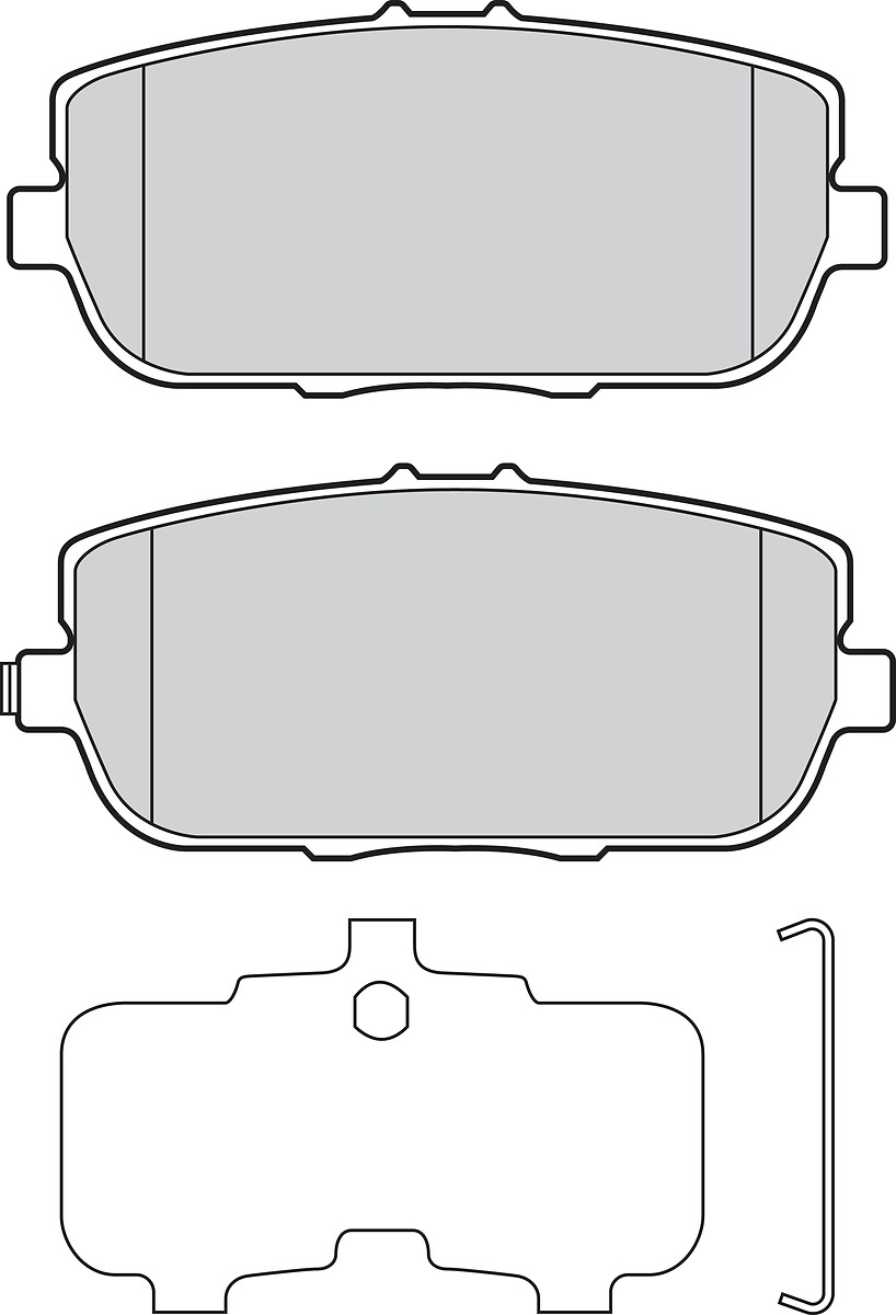 VALEO Bremseklodser 302790 bagaksel for ABARTH MAZDA