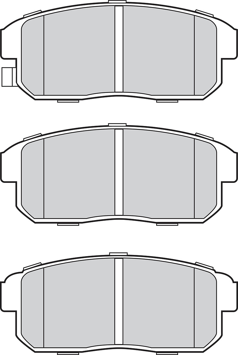 VALEO Bremseklodser 302808 bagaksel for MAZDA NISSAN INFINITI SUZUKI