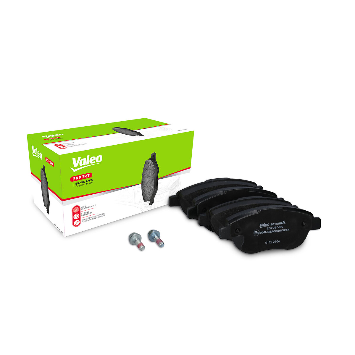 VALEO Bremseklodser 301698a foraksel for FIAT LANCIA