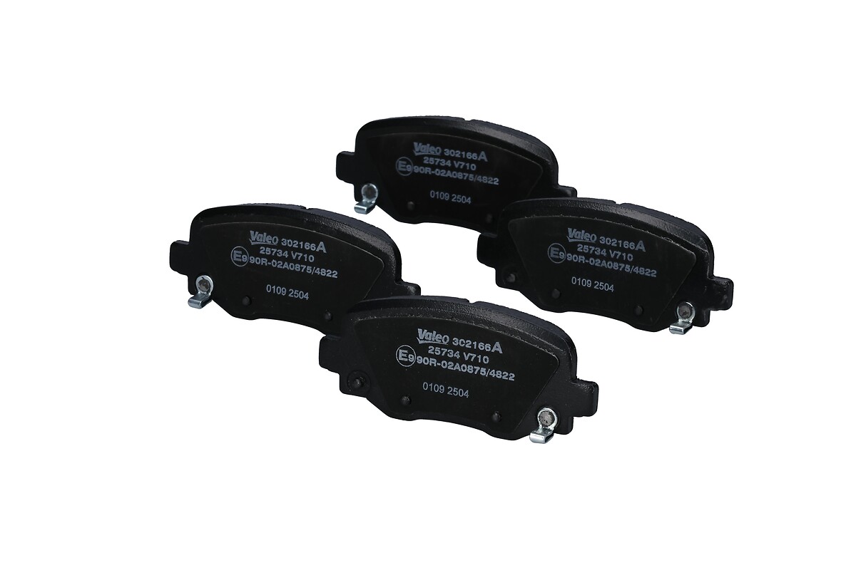 VALEO Bremseklodser 302166a bagaksel for JEEP JEEP (GAC FCA)