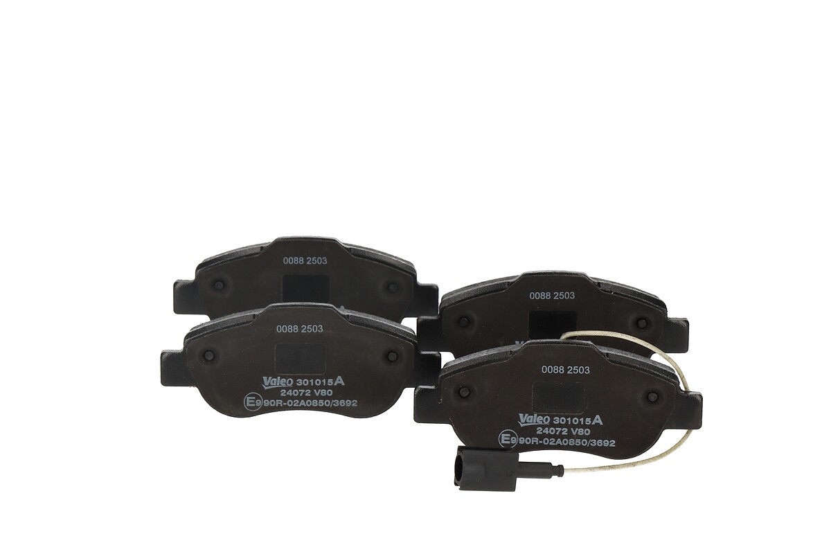 VALEO Bremseklodser 301015a foraksel for FORD FIAT