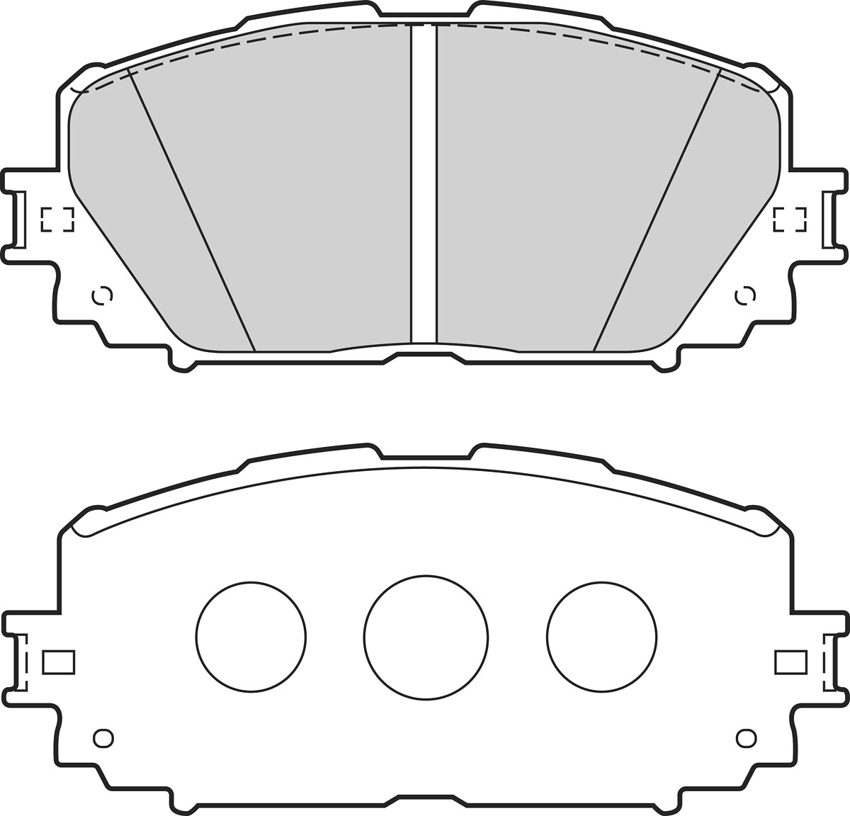 VALEO Bremseklodser 302687 foraksel for TOYOTA LEXUS