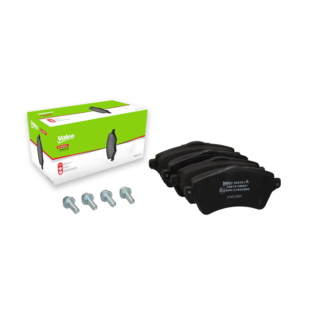 VALEO Bremseklodser 302421a foraksel for LAND ROVER