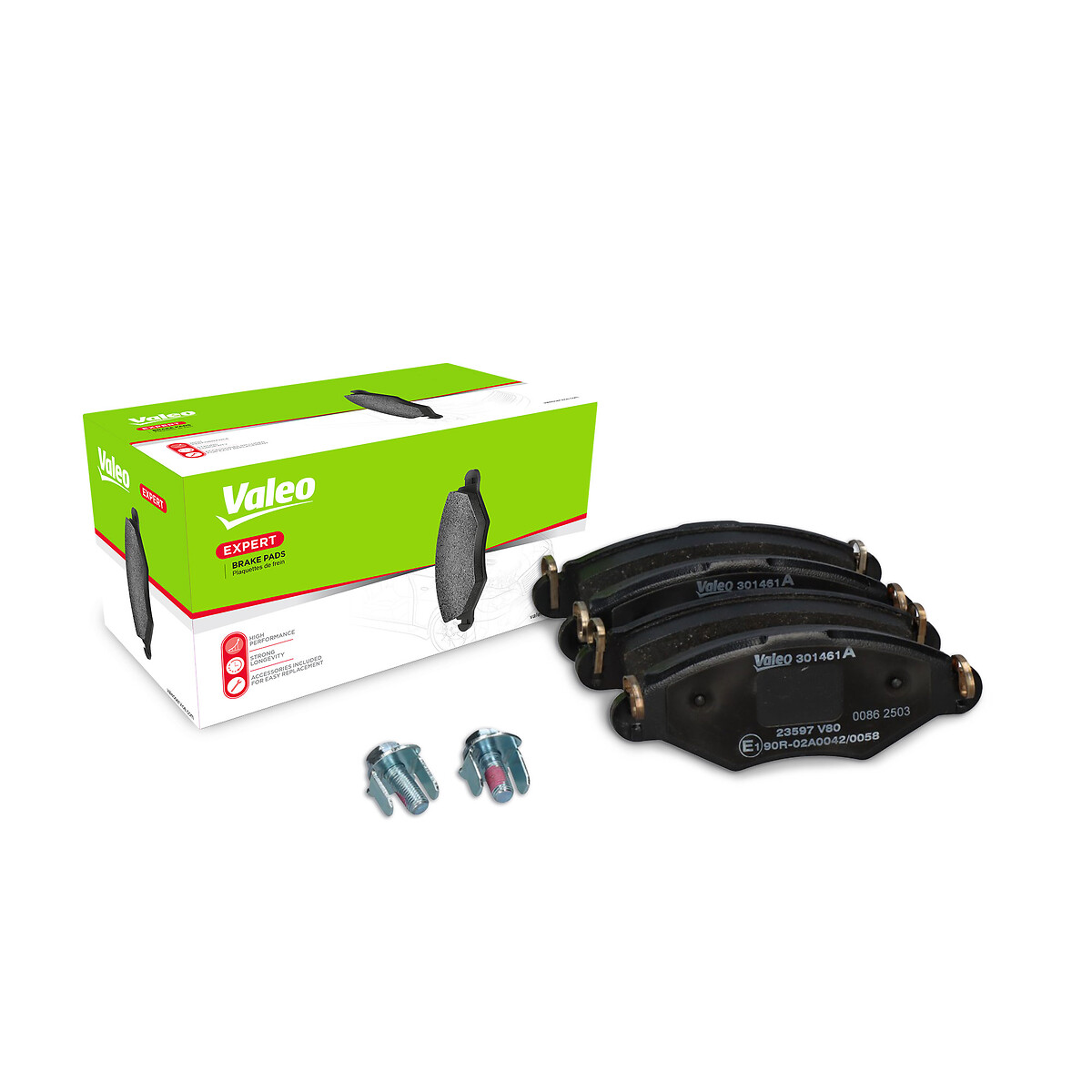 VALEO Bremseklodser 301461a foraksel for PEUGEOT PEUGEOT (DF-PSA) NAZA