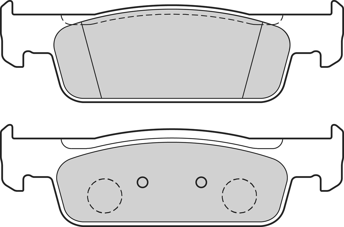 VALEO Bremseklodser 302652 foraksel for DACIA