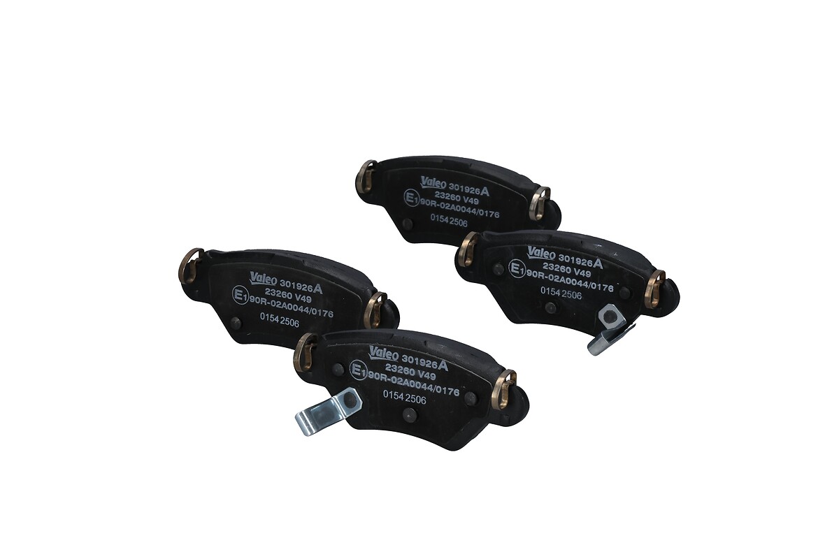 VALEO Bremseklodser 301926a bagaksel for OPEL VAUXHALL CHEVROLET