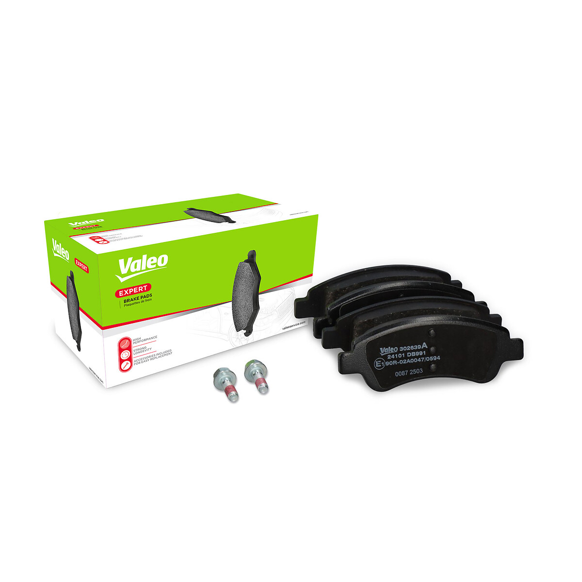 VALEO Bremseklodser 302639a foraksel for DS
