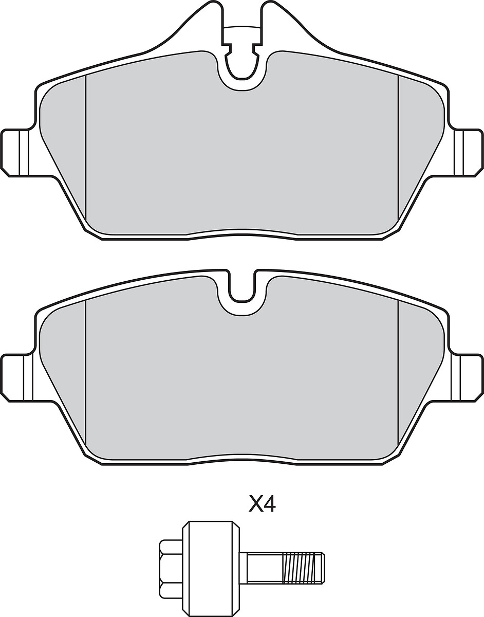 VALEO Bremseklodser 302901 foraksel for BMW