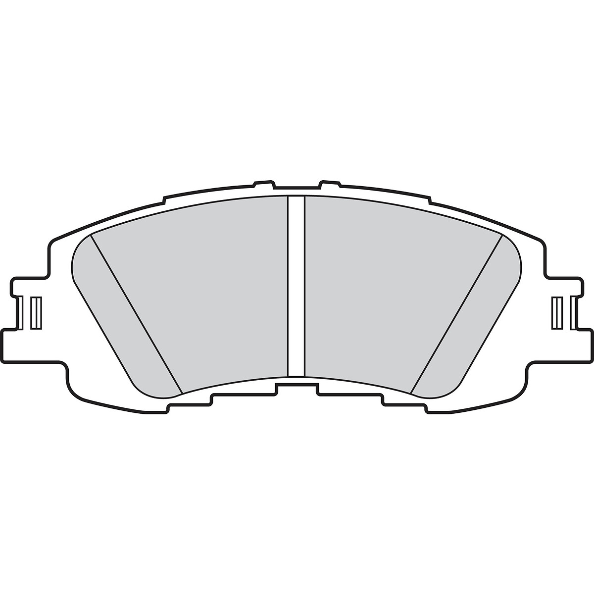 VALEO Bremseklodser 302948 foraksel for TOYOTA