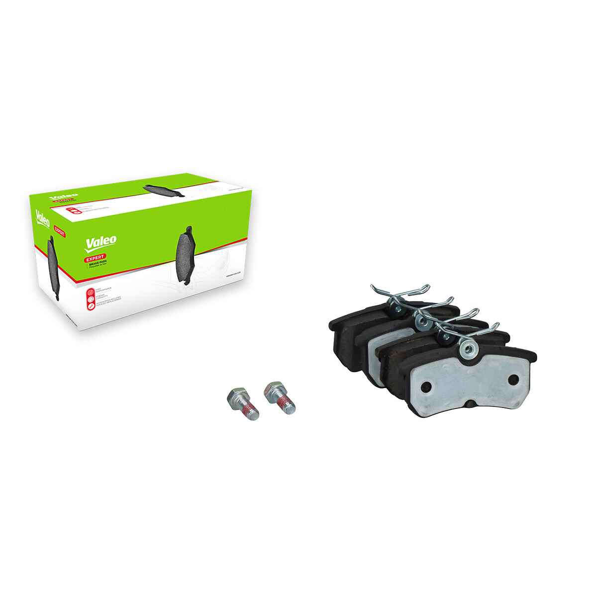 VALEO Bremseklodser 302644a bagaksel for FORD