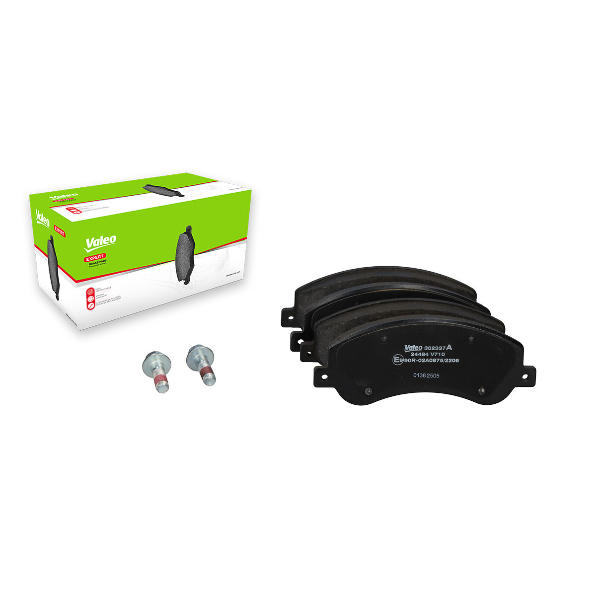 VALEO Bremseklodser 302337A foraksel for VW