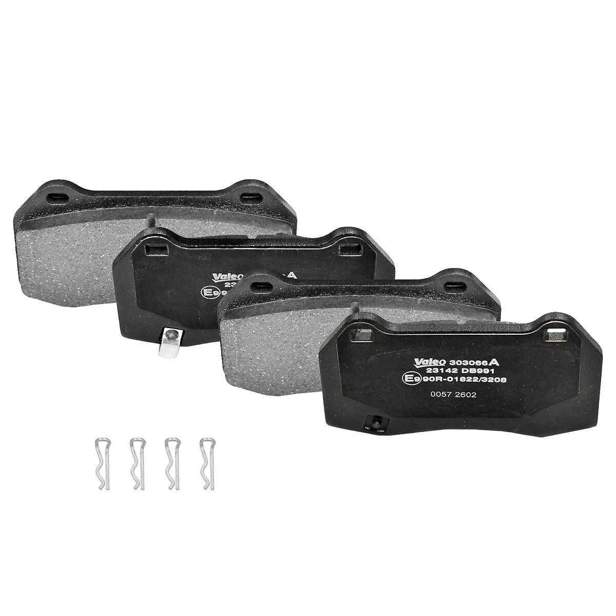 VALEO Bremseklodser 303066a foraksel for NISSAN INFINITI