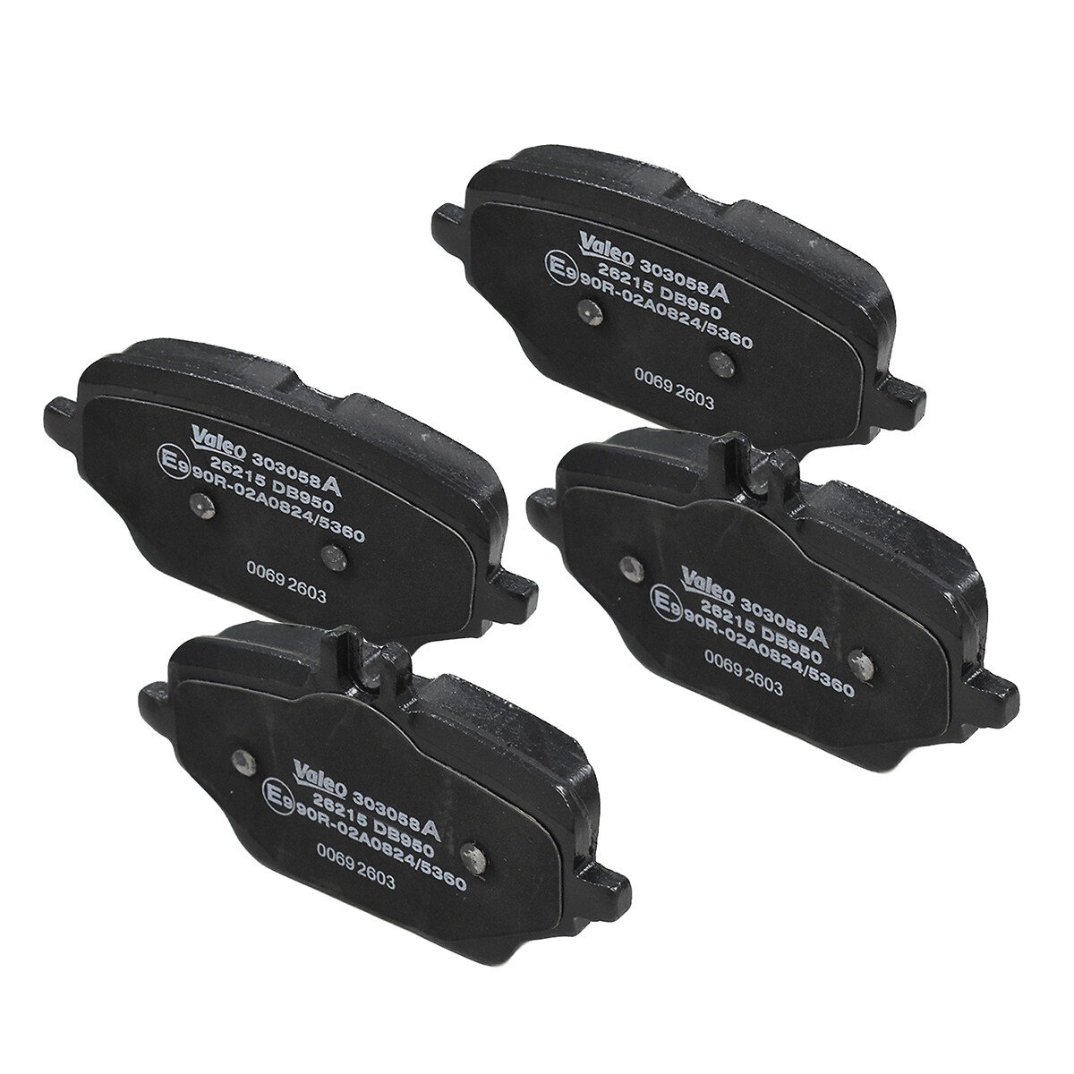 VALEO Bremseklodser 303058a bagaksel for MERCEDES-BENZ