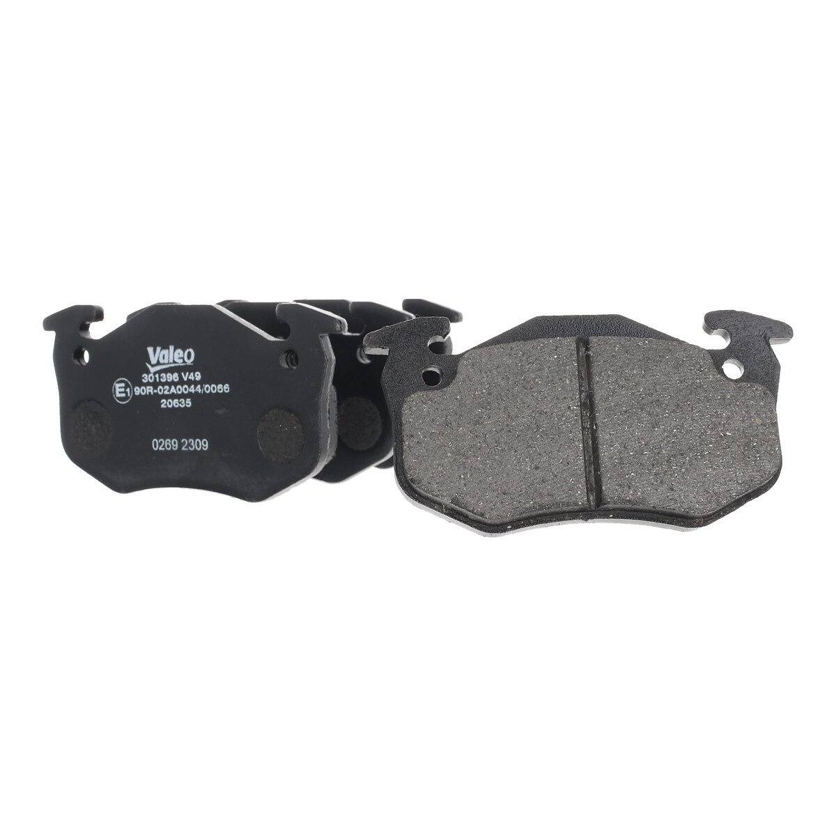 VALEO Bremseklodser 301396 bagaksel for CITROËN