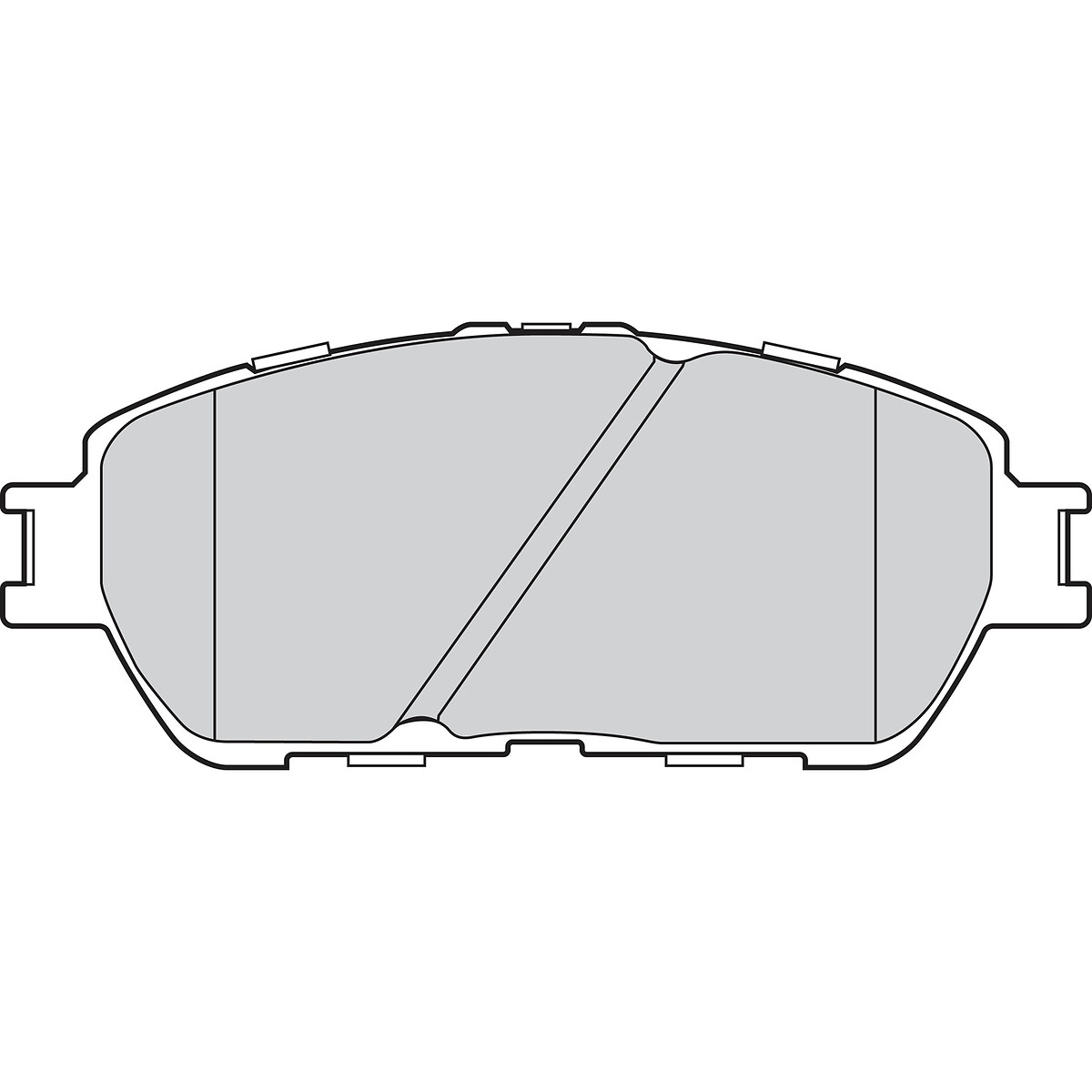 VALEO Bremseklodser 302821 foraksel for TOYOTA LEXUS