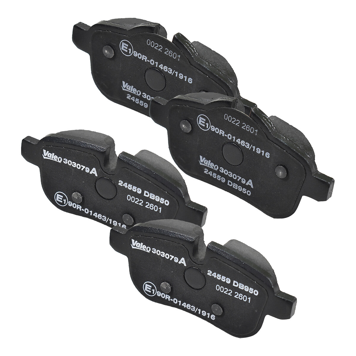 VALEO Bremseklodser 303079a bagaksel for BMW