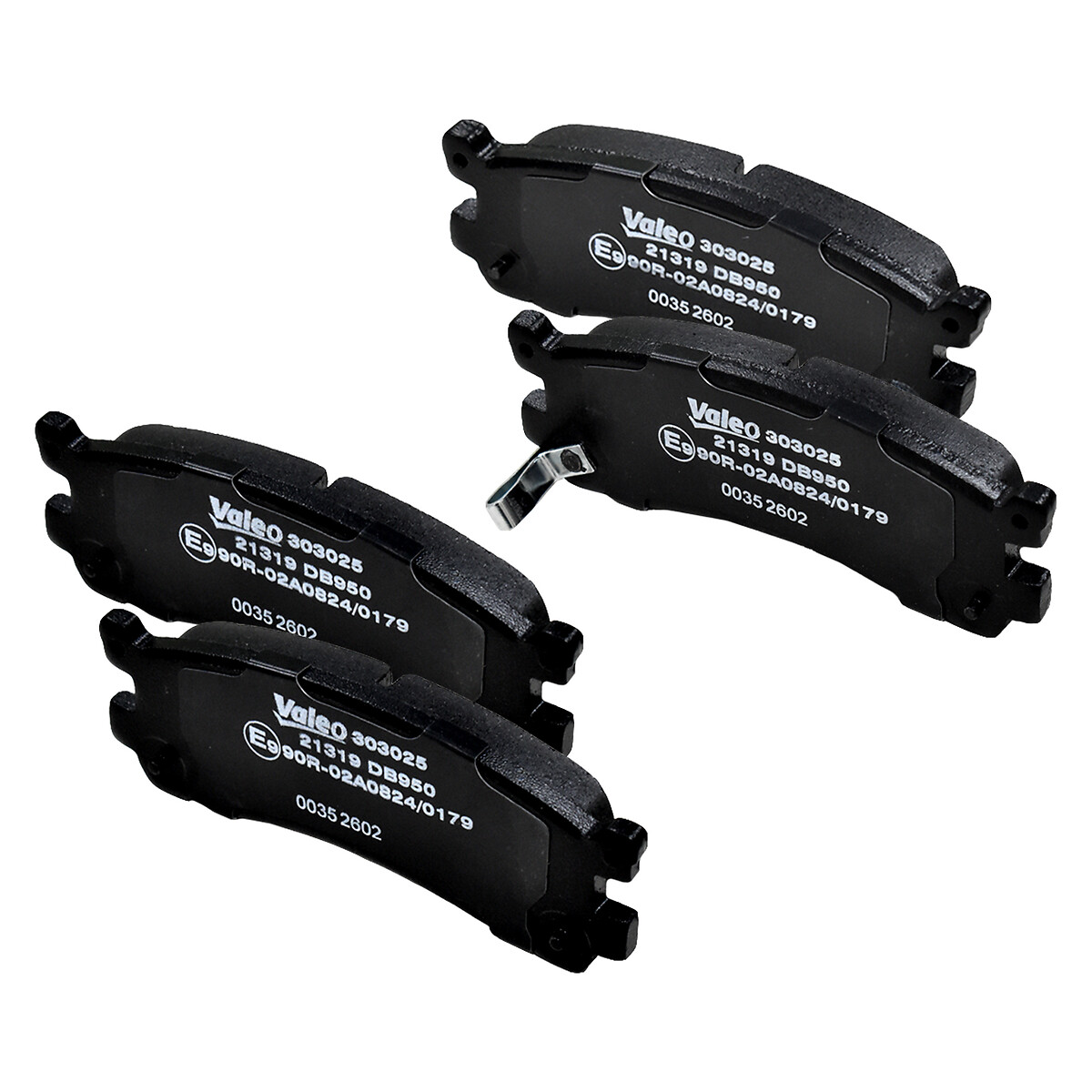VALEO Bremseklodser 303025 bagaksel for MAZDA